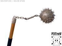 MORNING STAR FLAIL 3D Model