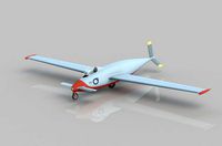 of the concept of an acrobatic glider according to the scheme of a duck