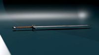 Game ready low poly sword