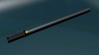 Game ready low poly sword katana