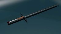 Game ready low poly long sword