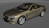 Mercedes Benz SL 2013 3D Model