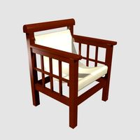 Porch Chair 3D Model