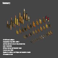 Ammo Collection 3D Model