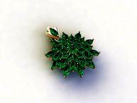 Natural gem women pendant
