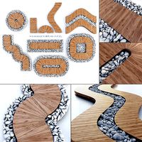 Board road pebble collection n2