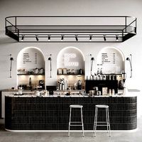 Coffeeshop 1 3dmodel  for 3dsMax in Corona Renderer
