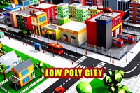 Low poly 3D City Package