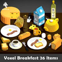 Voxel Breakfast 26 Items