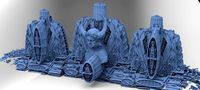 Sci-Fi City dystopia City Ruin Tech 11