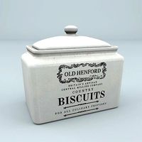 Ceramic Biscuit Tin