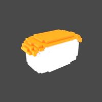 Voxel Salmon Sushi v1 001