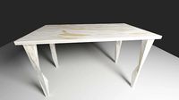 Modern wooden table
