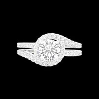 Solitaire Ring Two Carat Stone | 3D