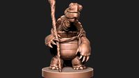 Oogway Kung Fu panda with base | 3D