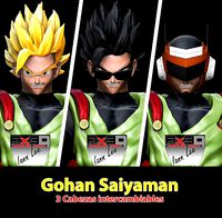 3D file Gohan SSJ5 Dragon Ball AF 🐉・3D printer model to download