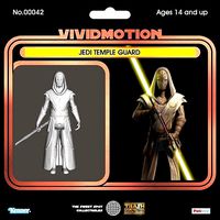 Jedi Temple Guard Star Wars custom action figure Kenner 100mm | 3D