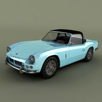 Triumph Spitfire Mk2 3D Model