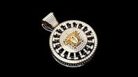 Versace rotate diamond pendant | 3D