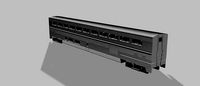 AMTRAK SUPERLINER H0 SCALE | 3D