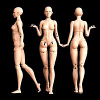 BJD doll Alexandra 40cm | 3D