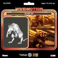 Womp Rat vintage Star Wars custom action figure creature alien | 3D