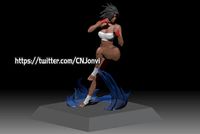 Female boxer | 3D