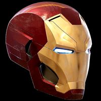 3d printable iron man mk 46 helmet | 3D