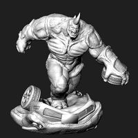 Rhino from spider man | 3D