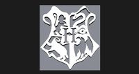 Logo Hogwarts School of Witchcraft and Wizardry | 3D