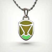 Stinkbug Cloisonne enamel pendant | 3D