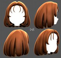 Base Hair for girl V19