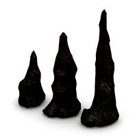 Stalagmite Set - Cracks