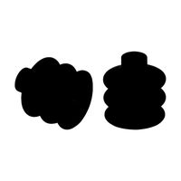 Bellows Suction Cups FG (2.5 Folds) - Spare Parts