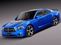 Dodge Charger Daytona 2013 3D Model