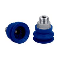 Bellows suction cup (round) for markless handling of workpieces