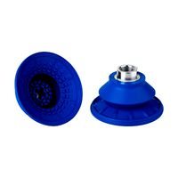 Bellows suction cup (round) for markless handling of workpieces