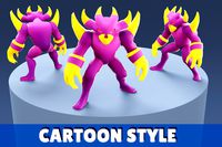Cartoon Characters - Big Devil Warrior