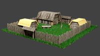 Yard model pack 7pcs