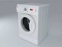 Download free Washing machine 3D Model