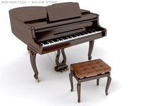Piano 3D Model