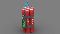 Dynamite 3D Model