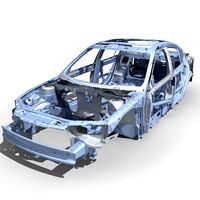 Car Frame 04 3D Model