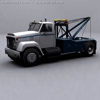 Wrecker truck 2 3D Model