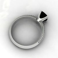 Ai3d diamond ring design 3D Model