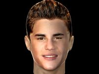 Justin Bieber 3D Model