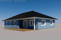 Villa 3D Model