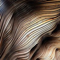 Parametric big ceiling wood n1