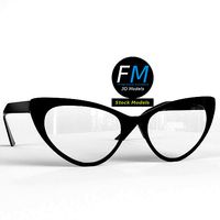 Glasses cat eye