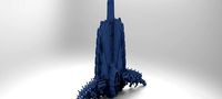 Sci-Fi City dystopia City Ruin Tech 7